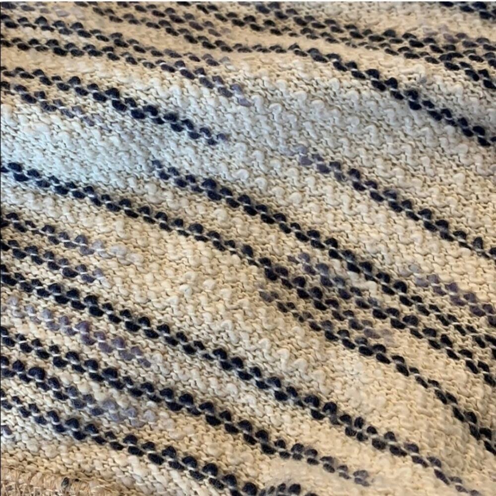 Free People Boho Striped Hoodie Tunic Pullover Small - Picture 6 of 7